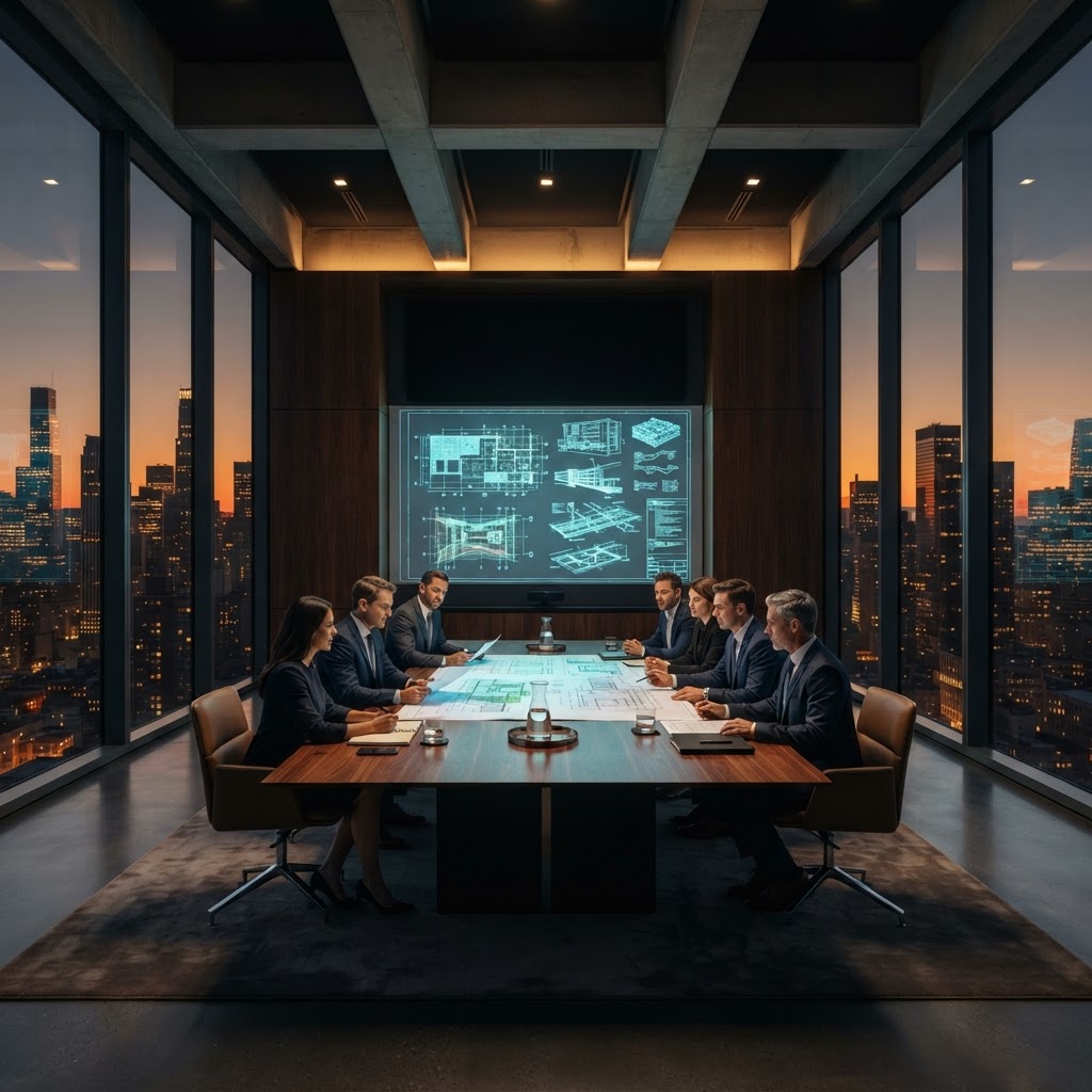 The roundtable where it begins.